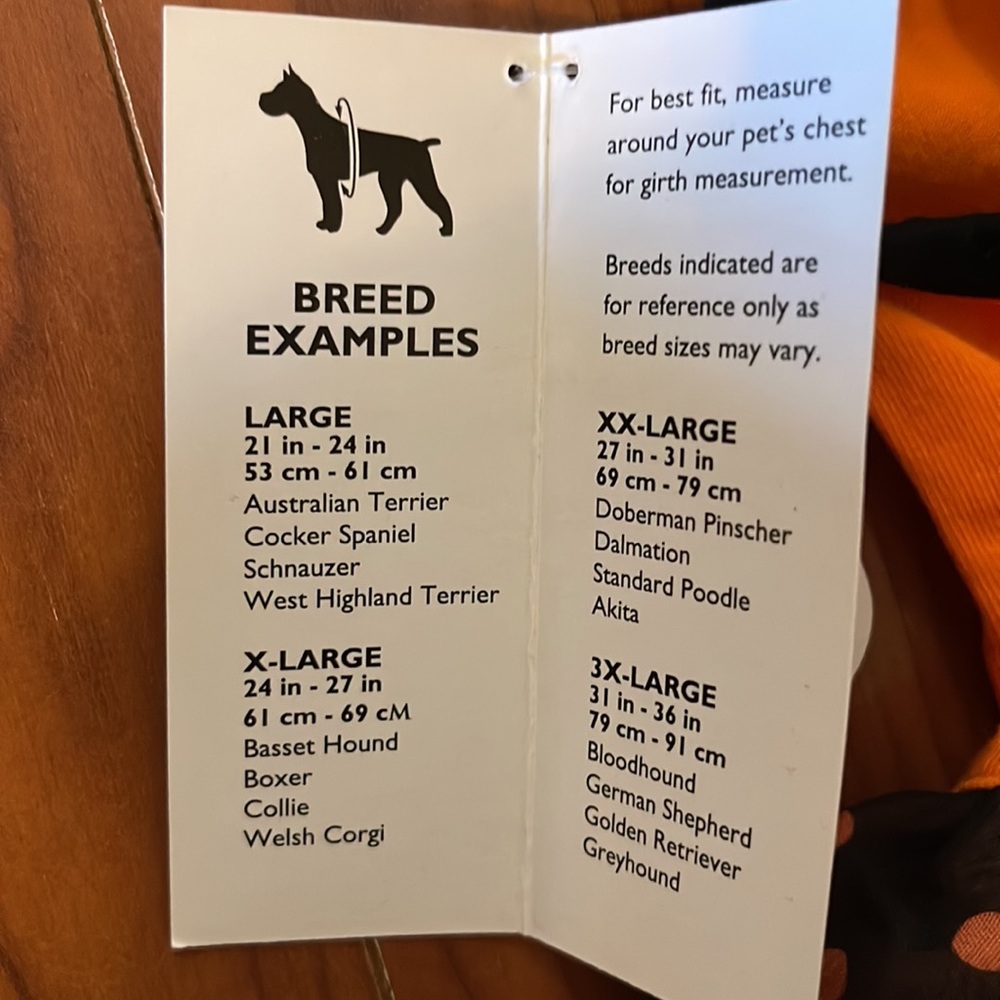 Mommy’s Little Pumpkin Dog Halloween Costume ~ Large - Picture 7 of 9